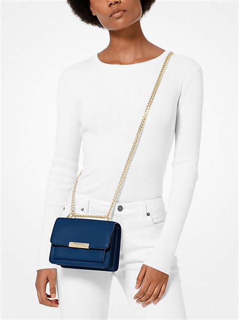 michael kors jade extra small leather crossbody|Jade Extra.